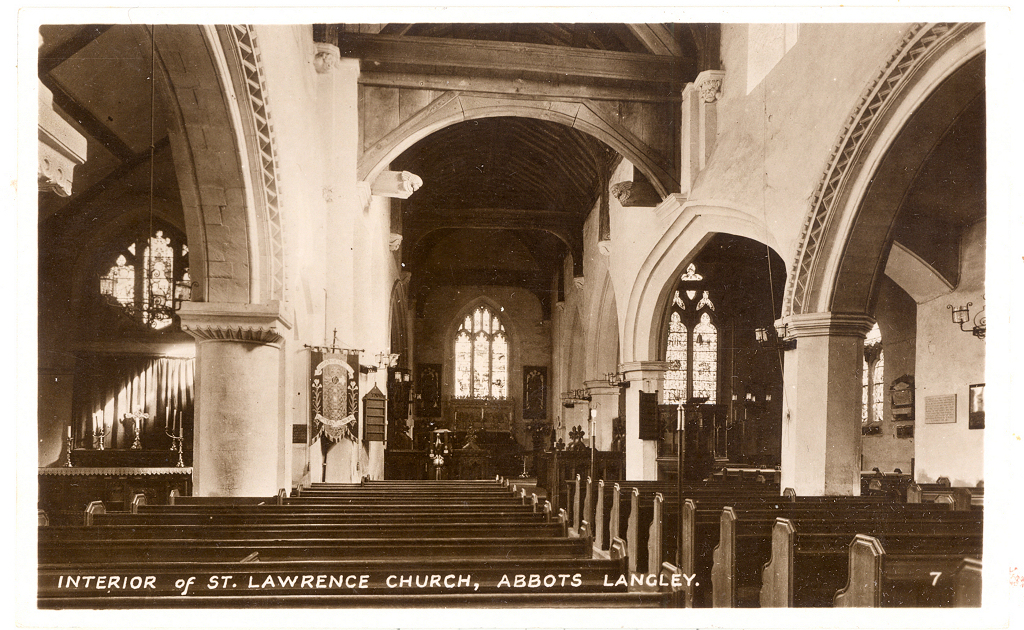 Place Abbots Langley St Lawrence (Hertfordshire Genealogy